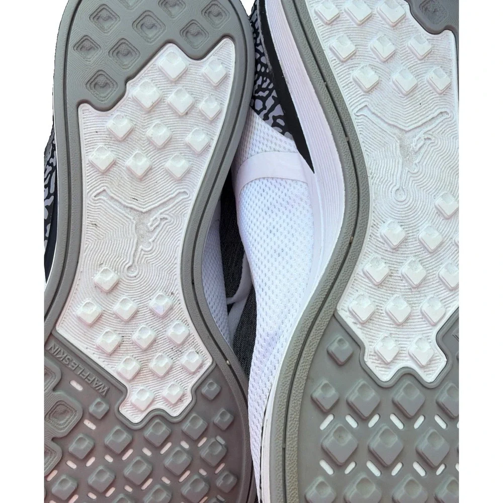 Mens Jordan 12 Running Shoes White 88 Racer White Cement Elephant AV1200-100